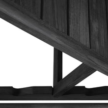 Load image into Gallery viewer, Black Teak Jack Outdoor Lounge Chair - Hausful