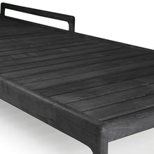 Load image into Gallery viewer, Black Teak Jack Outdoor Lounge Chair - Hausful