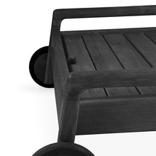 Load image into Gallery viewer, Black Teak Jack Outdoor Lounge Chair - Hausful