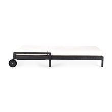 Load image into Gallery viewer, Black Teak Jack Outdoor Lounge Chair - Hausful