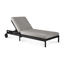 Load image into Gallery viewer, Black Teak Jack Outdoor Lounge Chair - Hausful