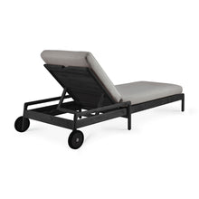 Load image into Gallery viewer, Black Teak Jack Outdoor Lounge Chair - Hausful