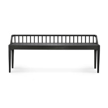 Load image into Gallery viewer, Oak Spindle Bench - Hausful