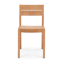 Load image into Gallery viewer, Teak Outdoor Dining Chair - Hausful