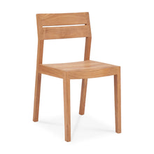 Load image into Gallery viewer, Teak Outdoor Dining Chair - Hausful