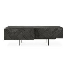 Load image into Gallery viewer, Teak Graphic TV Cupboard - Hausful