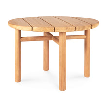 Load image into Gallery viewer, Teak Quatro Outdoor Side Table - Hausful