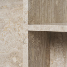 Load image into Gallery viewer, Distinct Side Table - Travertine - Hausful - Modern Furniture, Lighting, Rugs and Accessories