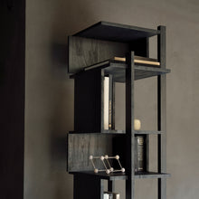Load image into Gallery viewer, Teak Abstract Black Column - Hausful - Modern Furniture, Lighting, Rugs and Accessories