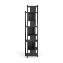 Load image into Gallery viewer, Teak Abstract Black Column - Hausful - Modern Furniture, Lighting, Rugs and Accessories