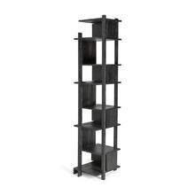 Load image into Gallery viewer, Teak Abstract Black Column - Hausful - Modern Furniture, Lighting, Rugs and Accessories