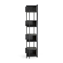 Load image into Gallery viewer, Teak Abstract Black Column - Hausful - Modern Furniture, Lighting, Rugs and Accessories