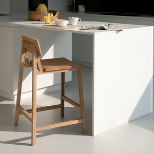 Oak N3 Counter Stool - Hausful - Modern Furniture, Lighting, Rugs and Accessories (4470229794851)