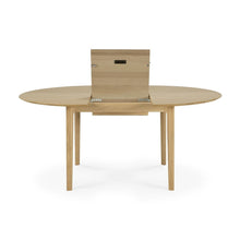 Load image into Gallery viewer, Oak Bok Round Extendable Dining Table - Hausful - Modern Furniture, Lighting, Rugs and Accessories