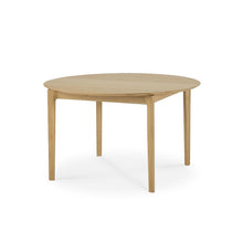 Load image into Gallery viewer, Oak Bok Round Extendable Dining Table - Hausful - Modern Furniture, Lighting, Rugs and Accessories