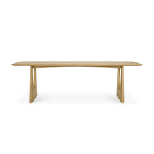 Load image into Gallery viewer, Oak Geometric dining table - Hausful - Modern Furniture, Lighting, Rugs and Accessories