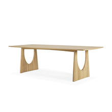 Load image into Gallery viewer, Oak Geometric dining table - Hausful - Modern Furniture, Lighting, Rugs and Accessories