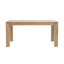 Load image into Gallery viewer, Teak Slice Extendable Dining Table - 55" to 87" - Hausful - Modern Furniture, Lighting, Rugs and Accessories (4470229073955)