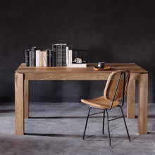 Load image into Gallery viewer, Teak Slice Extendable Dining Table - 55" to 87" - Hausful - Modern Furniture, Lighting, Rugs and Accessories (4470229073955)