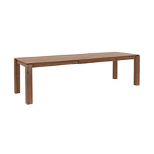 Load image into Gallery viewer, Teak Slice Extendable Dining Table - 55" to 87" - Hausful - Modern Furniture, Lighting, Rugs and Accessories (4470229073955)