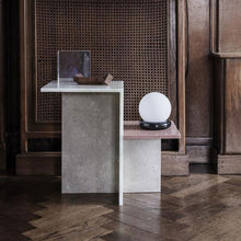 Load image into Gallery viewer, Distinct Side Table - Acrylic Stone - Hausful - Modern Furniture, Lighting, Rugs and Accessories