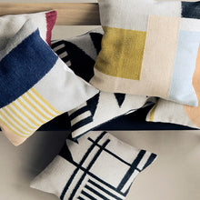 Load image into Gallery viewer, Black Lines Kelim Cushion - Hausful - Modern Furniture, Lighting, Rugs and Accessories (4563022708771)