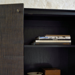 Teak Grooves Storage Cupboard - Hausful - Modern Furniture, Lighting, Rugs and Accessories