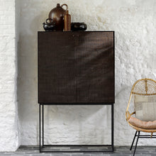 Load image into Gallery viewer, Teak Grooves Storage Cupboard - Hausful - Modern Furniture, Lighting, Rugs and Accessories