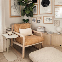 Load image into Gallery viewer, Chiara Lounge Chair - Leather - Hausful - Modern Furniture, Lighting, Rugs and Accessories (4522513924131)