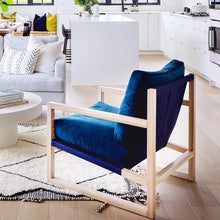 Load image into Gallery viewer, Chiara Lounge Chair - Fabric - Hausful - Modern Furniture, Lighting, Rugs and Accessories (4470232940579)