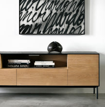 Load image into Gallery viewer, Oak Blackbird TV Cupboard - Hausful - Modern Furniture, Lighting, Rugs and Accessories (4470230417443)