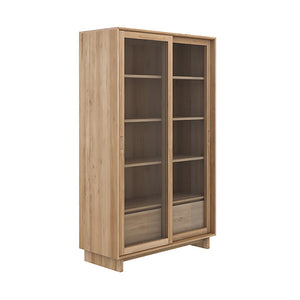 Oak Wave Storage Cupboard - Hausful - Modern Furniture, Lighting, Rugs and Accessories (4470231367715)