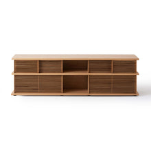 Load image into Gallery viewer, Plank 83” Slat High Media Unit - Hausful - Modern Furniture, Lighting, Rugs and Accessories (4470246047779)