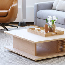 Load image into Gallery viewer, Plank Square Coffee Table - Hausful - Modern Furniture, Lighting, Rugs and Accessories