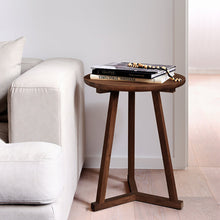 Load image into Gallery viewer, Oak Tripod Side Table - Hausful - Modern Furniture, Lighting, Rugs and Accessories (4470228647971)