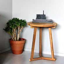 Load image into Gallery viewer, Oak Tripod Side Table - Hausful - Modern Furniture, Lighting, Rugs and Accessories (4470228647971)