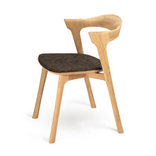 Load image into Gallery viewer, Oak Bok Dining Chair - Upholstered - Hausful - Modern Furniture, Lighting, Rugs and Accessories (4470229565475)