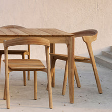 Load image into Gallery viewer, Teak Bok Outdoor Dining Table - Hausful