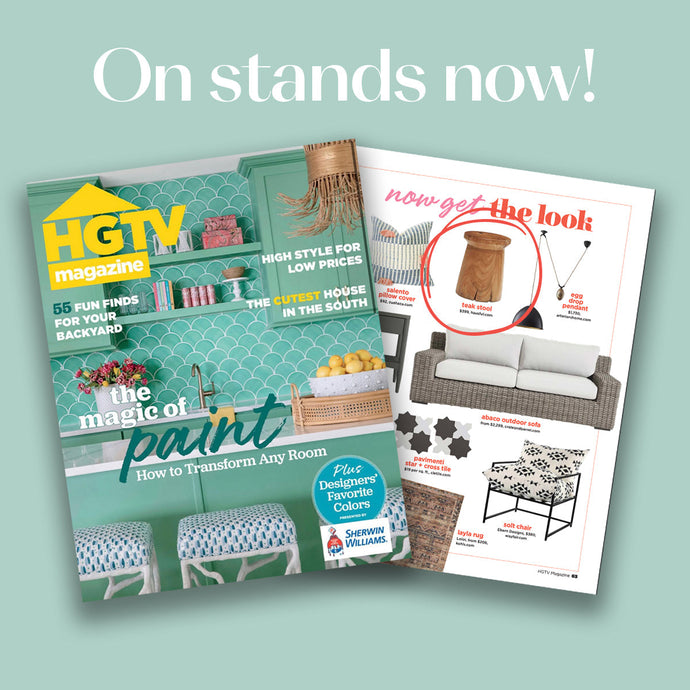 Hausful in HGTV Magazine!