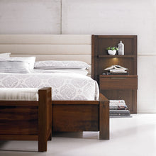 Load image into Gallery viewer, Phase Bed with Panel Nightstand Extentions