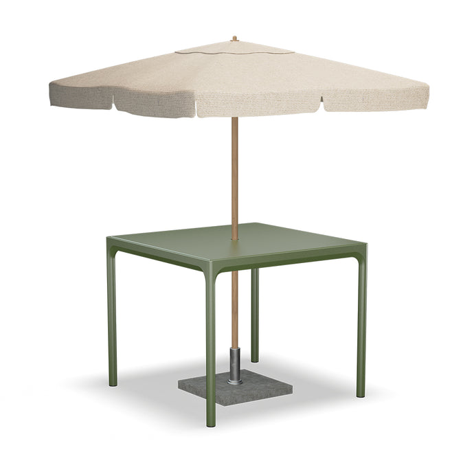 Four Aluminum Outdoor Table - 35 x 35 - Hausful