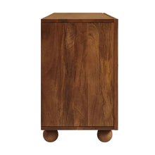 Load image into Gallery viewer, Sorren Scalloped Wood 4-Door Sideboard