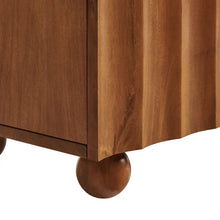 Load image into Gallery viewer, Sorren Scalloped Wood 3-Door Sideboard