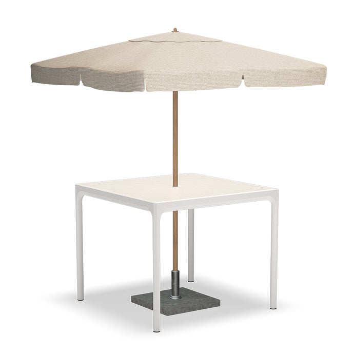 Four Aluminum Outdoor Table - 35 x 35 - Hausful