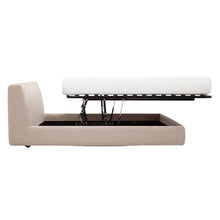Load image into Gallery viewer, Cello Upholstered Storage Bed - Fabric - Hausful