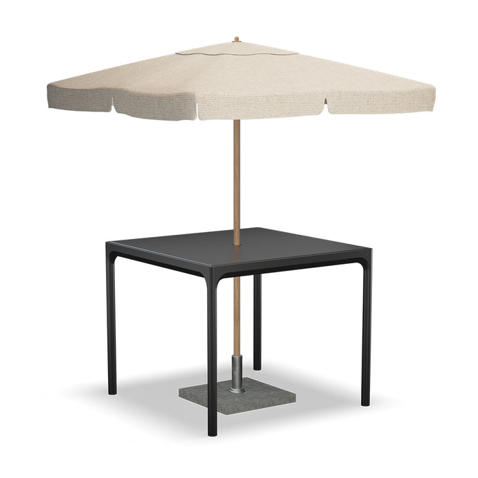 Four Aluminum Outdoor Table - 35 x 35 - Hausful