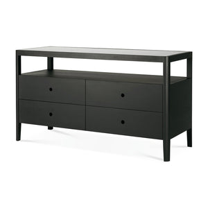 Spindle Dresser - Black Oak