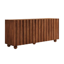 Load image into Gallery viewer, Sorren Scalloped Wood 4-Door Sideboard