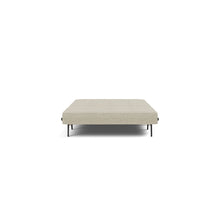 Load image into Gallery viewer, Cubed Full Sleeper Sofa with Oak Legs — Halifax Antique — 03 bed front