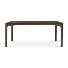 Load image into Gallery viewer, Pi Dining Table - Teak Dark Brown